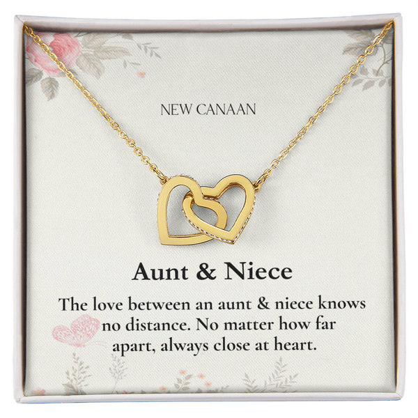 Necklace Interlocking Hearts