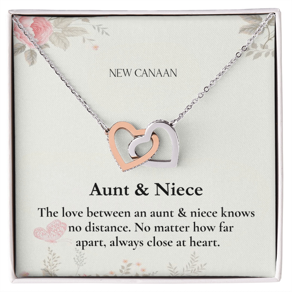 Necklace Interlocking Hearts