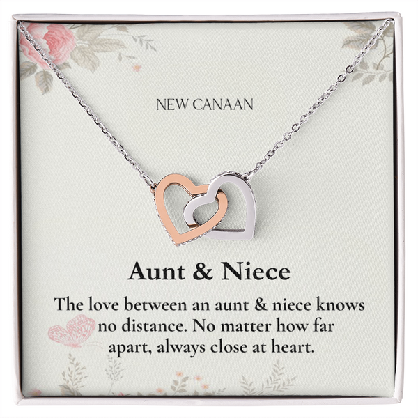 Necklace Interlocking Hearts